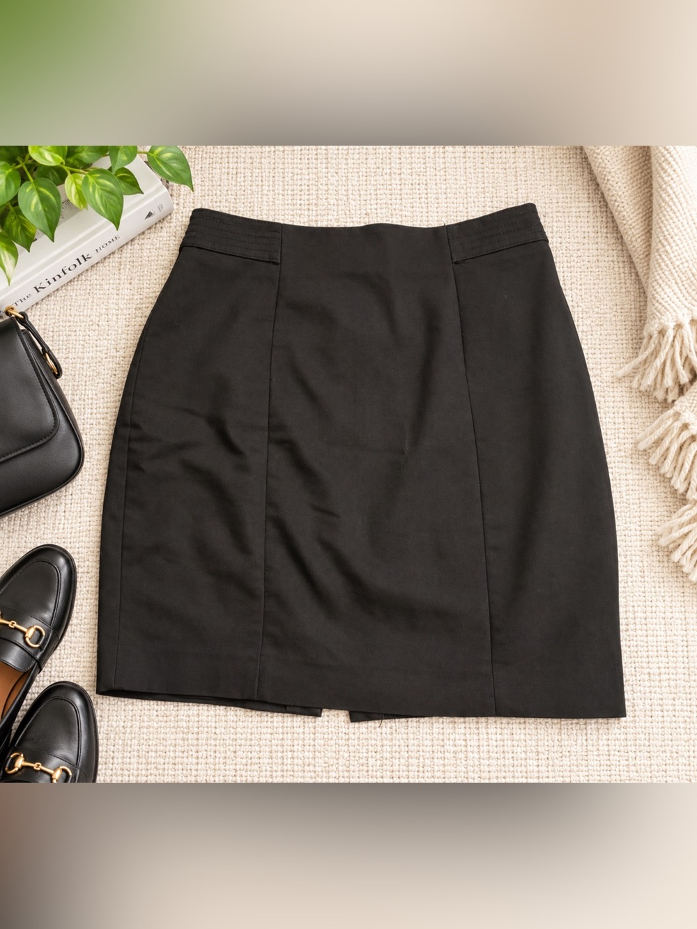 H&M Black Pencil Skirt